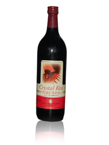 Crystal Red Ruby Wine